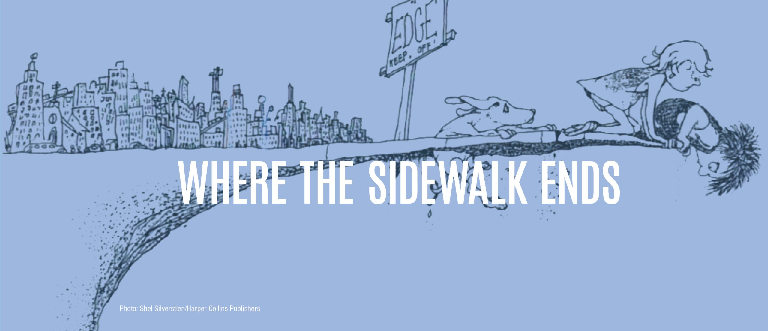 Blog title - Where the sidewalk ends